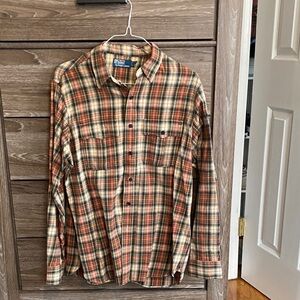Ralph Lauren Multicolor Plaid Casual Button Down Shirt